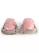 Zopa Fluffy téli kesztyű babakocsira - Old Pink