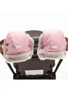 Zopa Fluffy téli kesztyű babakocsira - Old Pink