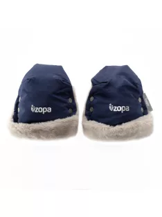 Zopa Fluffy téli kesztyű babakocsira - Royal Blue