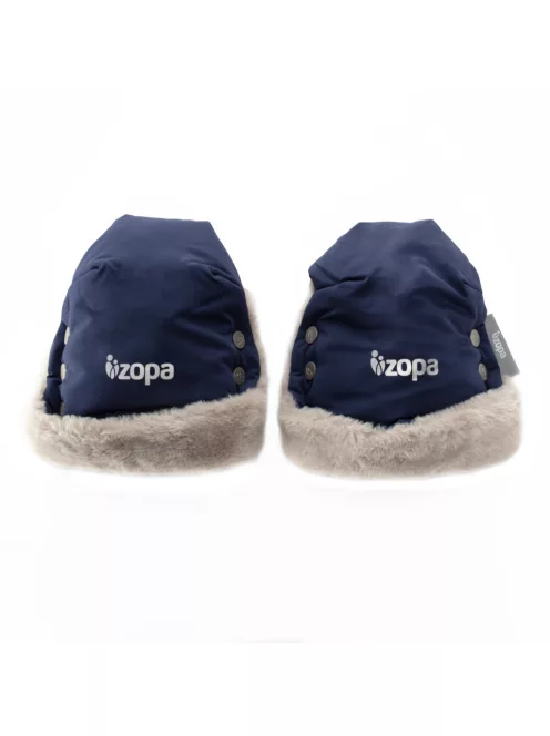 Zopa Fluffy téli kesztyű babakocsira - Royal Blue