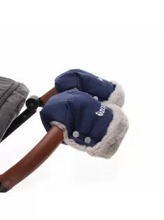 Zopa Fluffy téli kesztyű babakocsira - Royal Blue