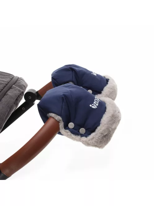 Zopa Fluffy téli kesztyű babakocsira - Royal Blue