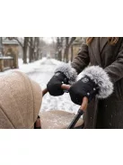 Zopa Winter gloves Fluffy 2 Arctic Black