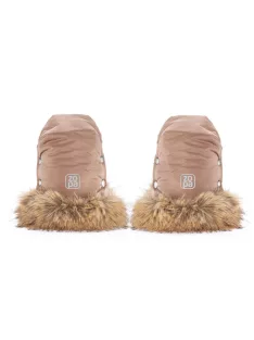 Zopa Winter gloves Fluffy 2 Creamy Beige