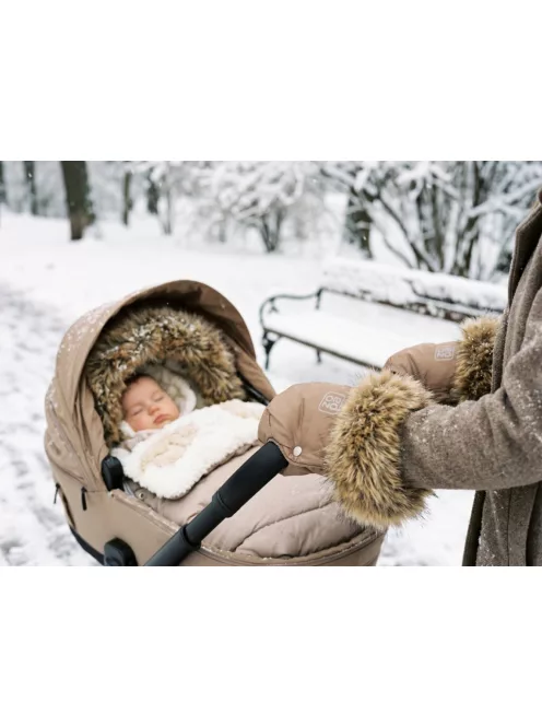 Zopa Winter gloves Fluffy 2 Creamy Beige