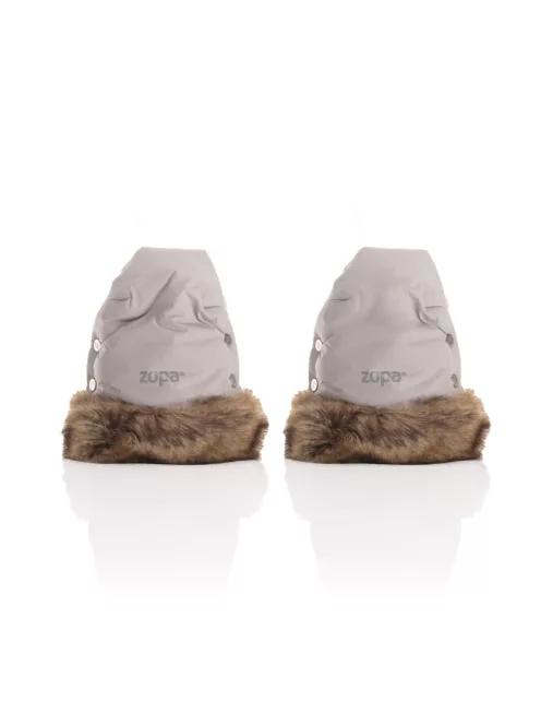 Zopa Fluffy 2 téli kesztyű babakocsira - Foggy Grey