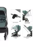 Zopa Set stroller Move Cross 2 + carrycot XL All Black