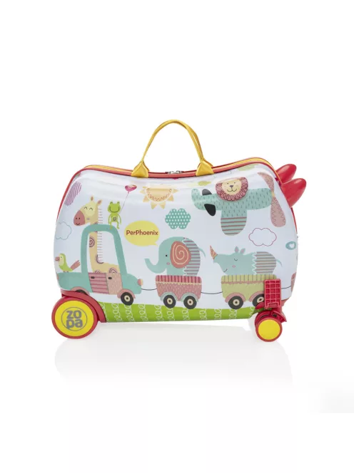 Zopa Pack&Ride gyermek gurulós bőrönd - Safari