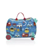 Zopa Pack&Ride gyermek gurulós bőrönd - Traffic