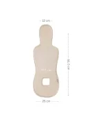 Zopa Lélegző autósülés párna Breeze sc. 0+ - Toffee Brown