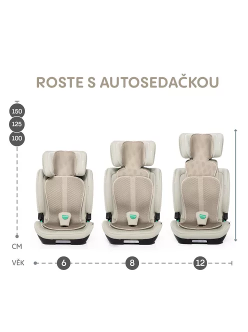 Zopa Lélegző autósülés párna Breeze sc. 2/3 - Boss Grey
