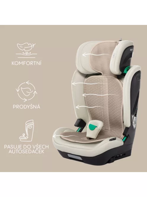 Zopa Lélegző autósülés párna Breeze sc. 2/3 - Ivory Beige
