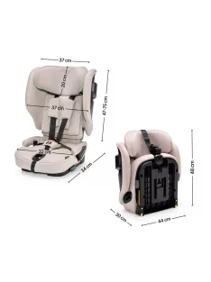 Zopa Gamma i-Size autósülés Ivory Beige