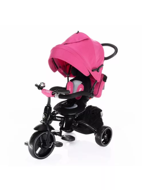 ZOPA Citi Trike tricikli tolókarral - Candy Pink