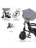 ZOPA Citi Trike tricikli tolókarral - Chilli Red