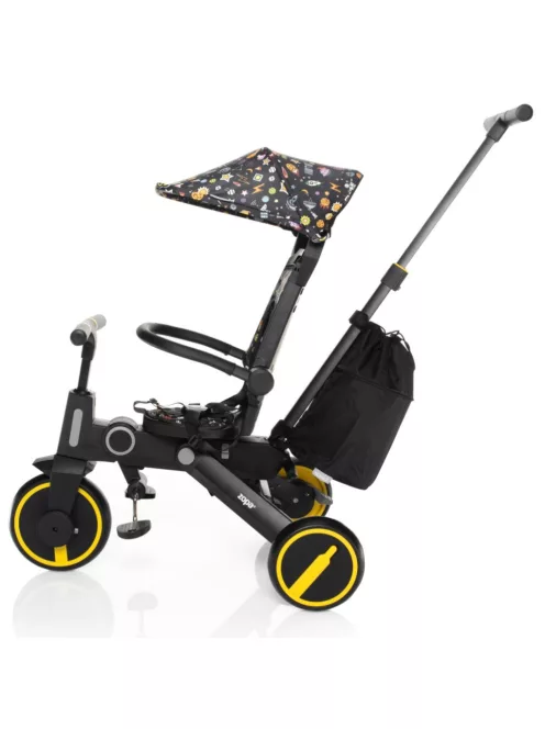 ZOPA Nova 2 összecsukható tricikli tolókarral - Cosmic Black