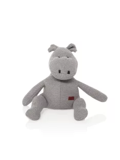 Zopa Kötött játék víziló - Grey