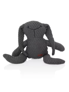 Zopa Kötött játék nyúl - Dark grey