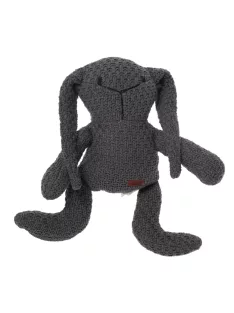 Zopa Kötött játék nyúl - Dark grey