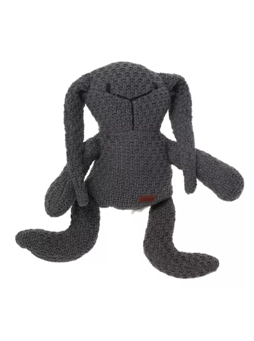 Zopa Kötött játék nyúl - Dark grey