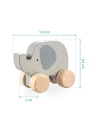 Zopa Fa húzható állatka - Elephant