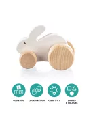 Zopa Fa gurulós állatka - Rabbit