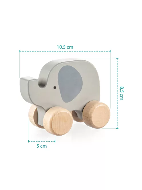 Zopa Fa gurulós állatka - Rabbit
