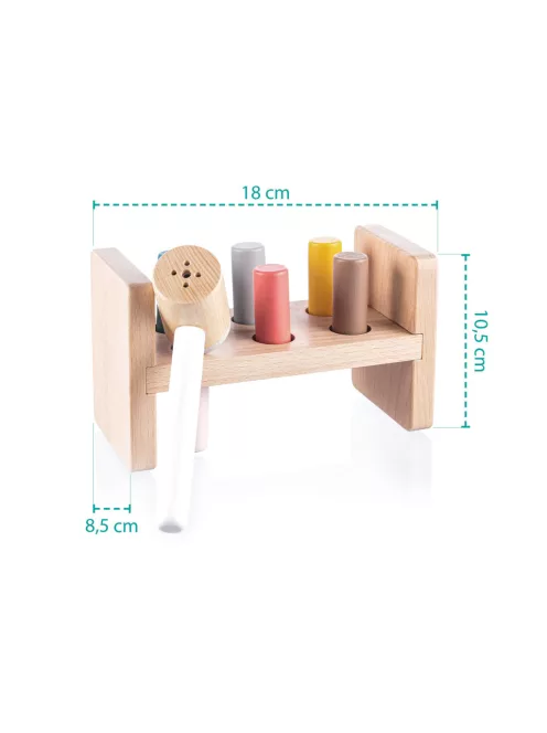 Zopa Fa kalapálós játék Nailer