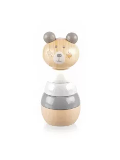 Zopa Fa toronyépítő állatka - Bear