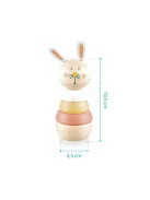 Zopa Fa toronyépítő állatka - Rabbit