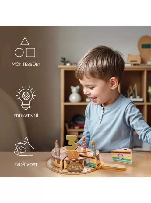 Zopa Fa születésnapi tortakészlet