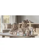 Zopa 10 db-os toronyépítő kocka kartonpapírból