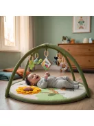 Zopa Cuddle interaktív játszószőnyeg játékíves kerettel Garden