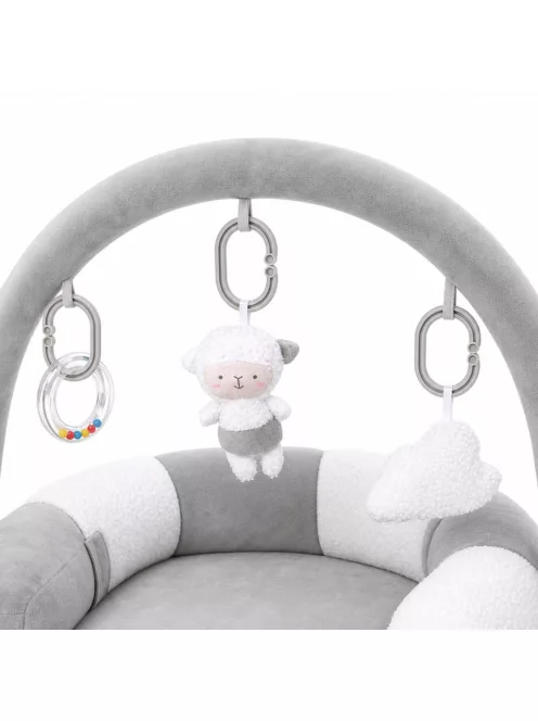 Zopa Nesty interaktív játszószőnyeg és babafészek Sheep