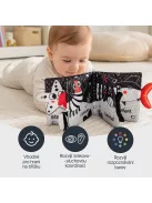 Zopa Kontrasztos fejlesztő plüsskönyv Panda