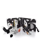 Zopa Kontrasztos fejlesztő plüsskönyv Panda