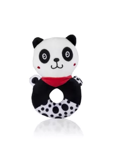 Zopa Kontrasztos fejlesztő csörgő Panda