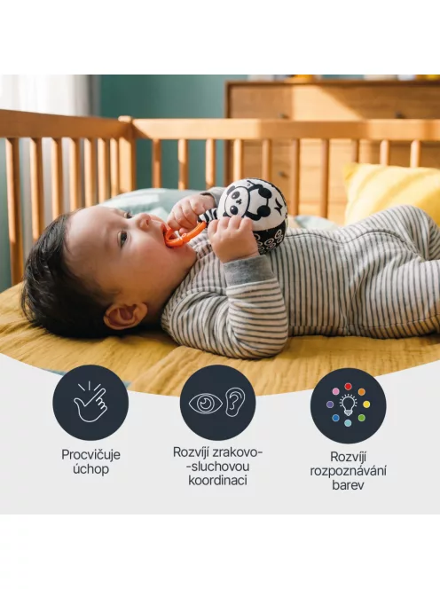 Zopa Kontrasztos fejlesztő függeszthető labda Panda
