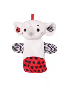 Zopa Kontrasztos fejlesztő kesztyűbáb Elephant