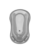Zopa Unikornis 84 cm-es kád dugóval - Grey/Pink