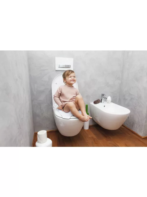 Zopa Racer WC szűkítő - Grey/Mint