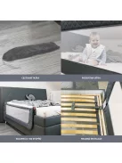Zopa Bed rail Monna - Antracit Grey
