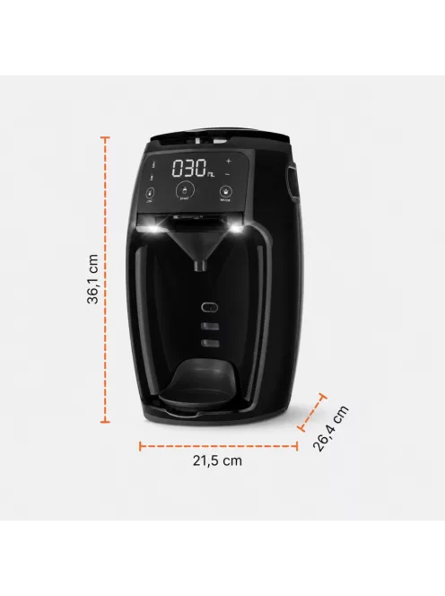 Zopa Formula milk maker Babyccino Black
