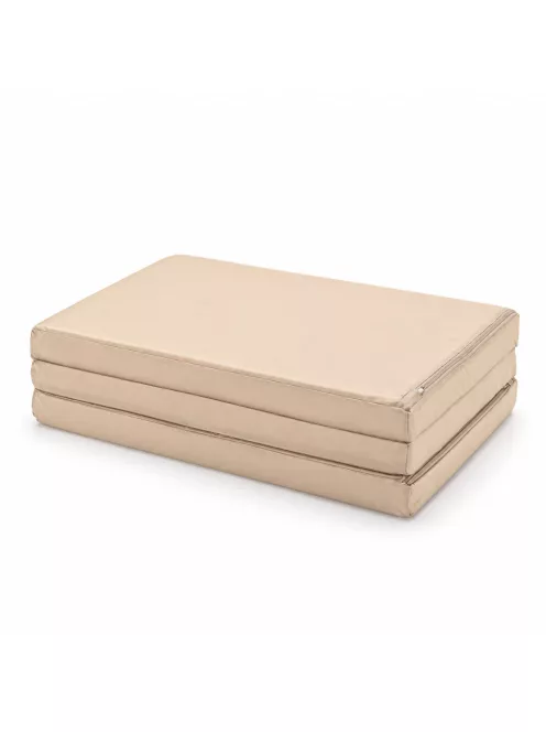 Zopa Összecsukható utazómatrac 120 × 60 × 5 cm Light Beige