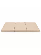 Zopa Összecsukható utazómatrac 120 × 60 × 5 cm Light Beige