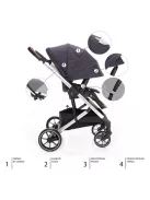 Zopa Quest babakocsi Midnight Navy/Silver