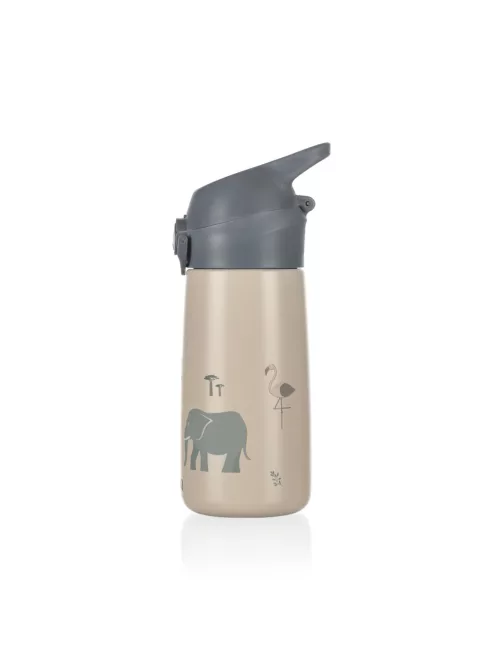 Zopa 400 ml-es termosz cumis szívószállal - Safari