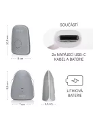Zopa Watcher digitális bébiőr - Grey