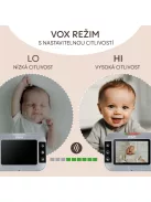 Zopa Static digitális videós bébiőr - Grey