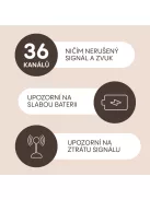 Zopa Static digitális videós bébiőr - Grey